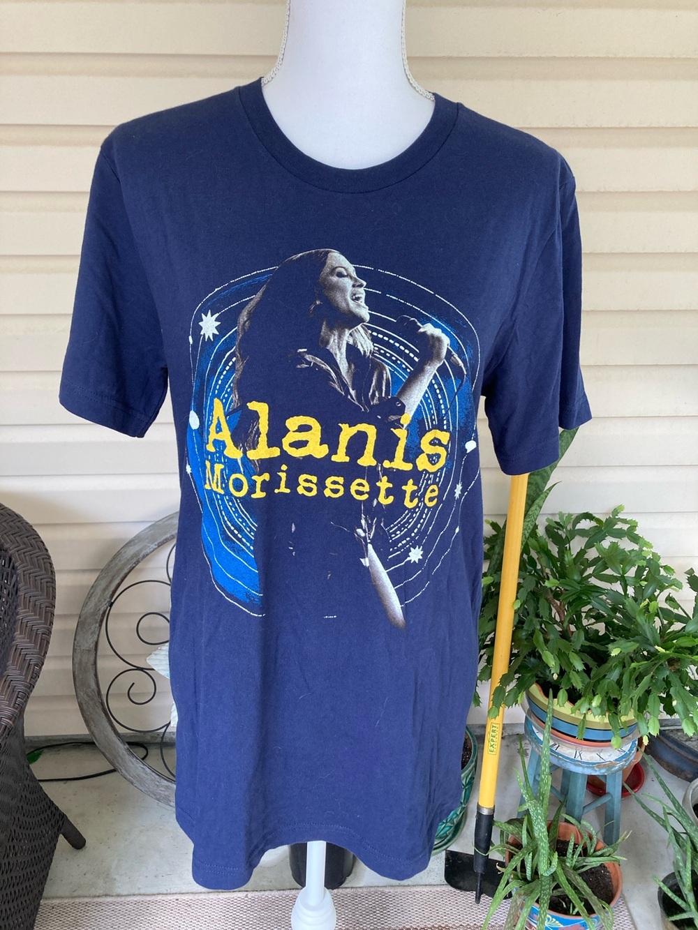 Alanis Morissette Triple Moon Tour Tshirt -Medium